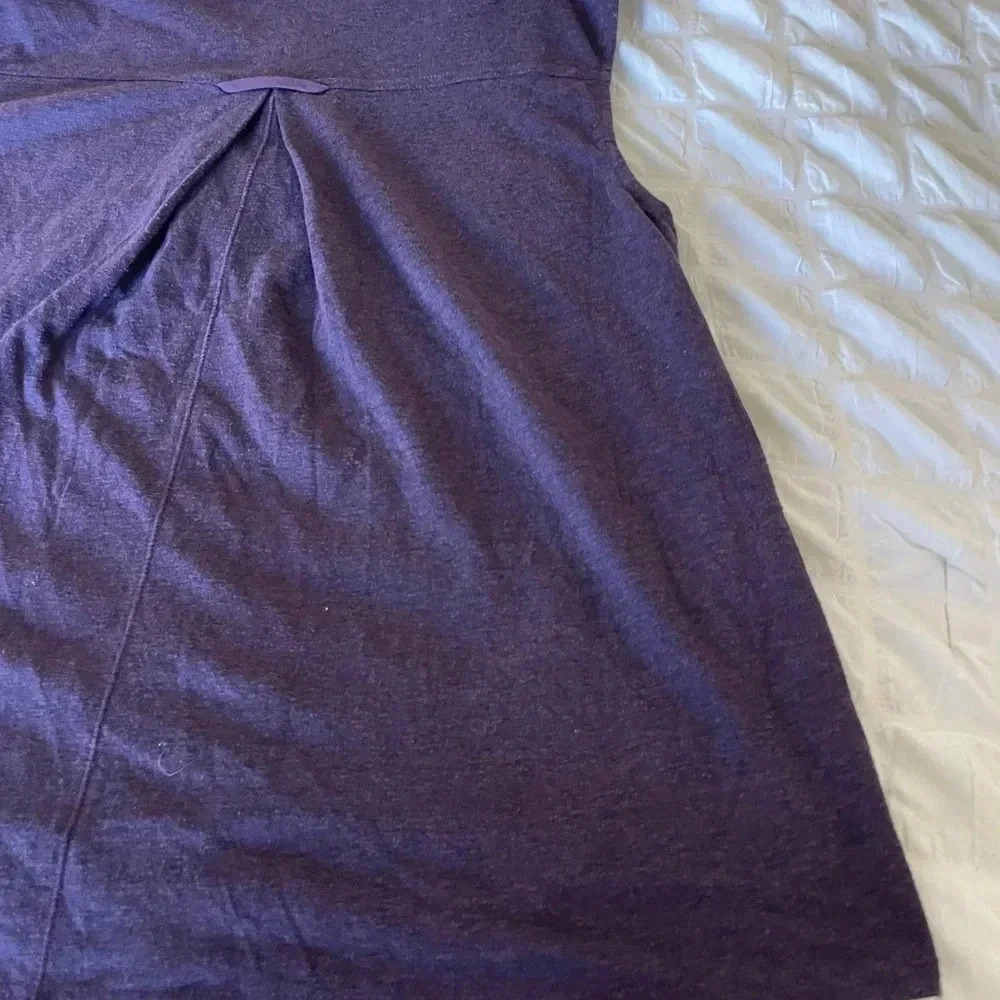 Anthropologie Akemi + kin purple boho eyelit top - Picture 9 of 11
